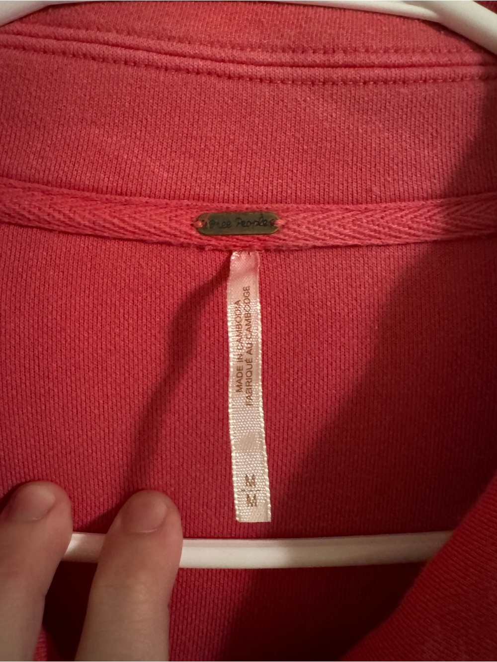 Free People ruby jacket in bright pink - Picture 2 of 3